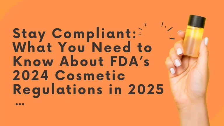 FDA's updated cosmetic product registration and listing guidelines for 2024 under MoCRA, including exemptions and compliance steps.